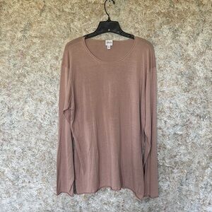 Armani Collezioni Taupe Vintage Sweater